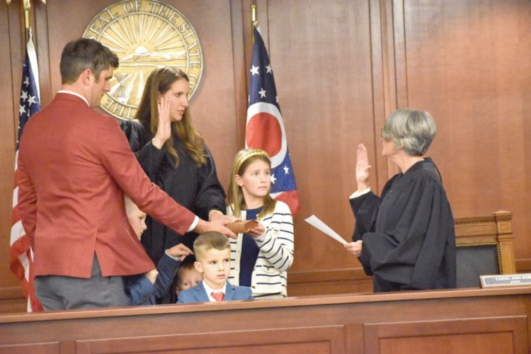 Dickey sworn in as 7th District Court of Appeals Judge