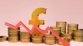 Inflation fall drags sterling down