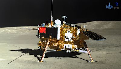 A Chinese spacecraft lands on moon's far side to collect rocks in growing space rivalry with US