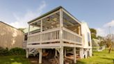 Man Shows How Simple Board Skirting Around the Deck Changed the Appearance of His House