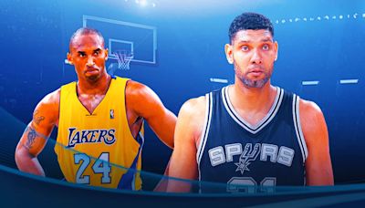 Why Tim Duncan undoubtedly ranks above Kobe Bryant in NBA hierarchy