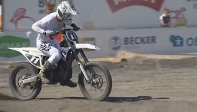 Charging around the dirt - Gear up for world's first electric off-road motorbike series