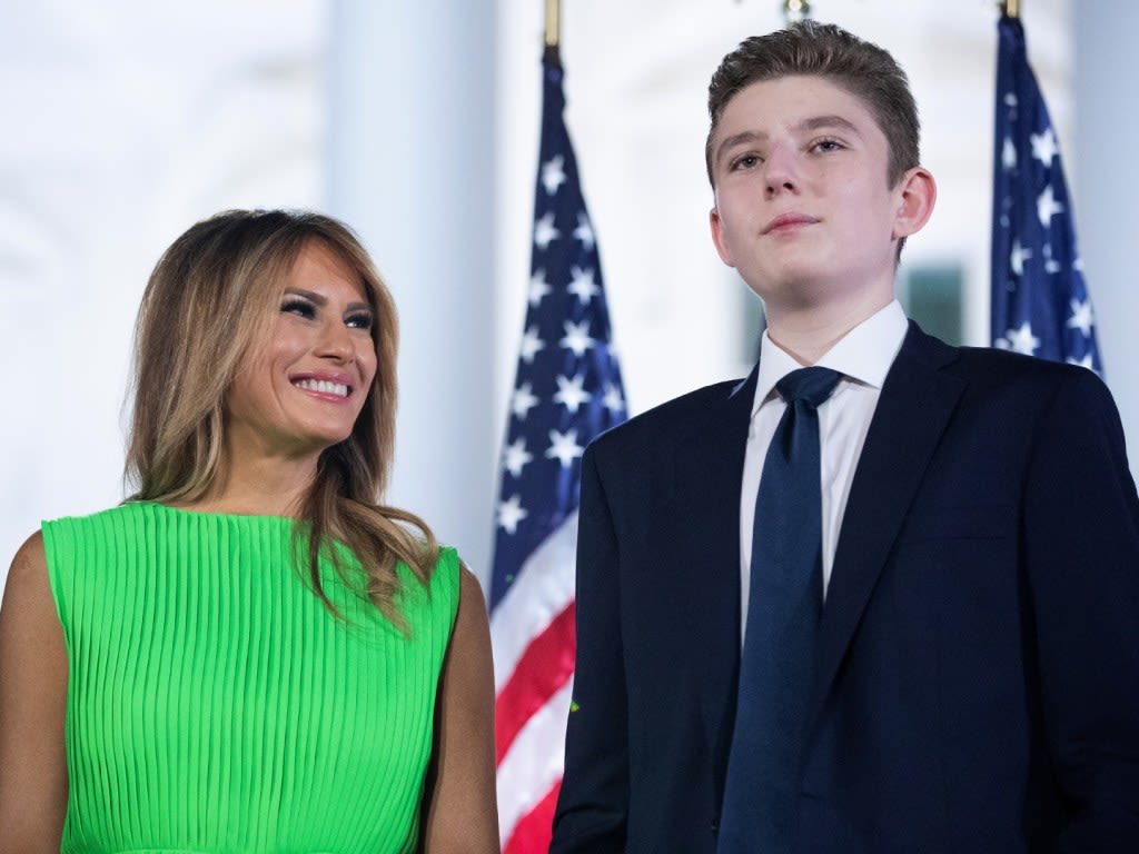 Melania Trump Confirms Her Son Barron Just Made a Total 180 Once Again With His Future