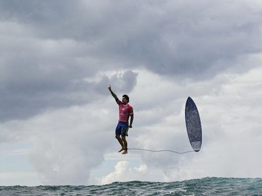 10 mind-bending surfing photos from Day 3 of the 2024 Paris Olympics