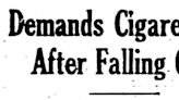Ripped from the Headlines: Man demands cigarette after falling six stories, protests arrest | LSJ 1924