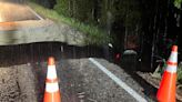 25-foot drop forms on FM 2989 in Walker County after heavy rain