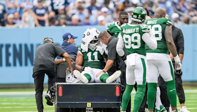 Jets DE Jermaine Johnson confirms torn Achilles, done for year