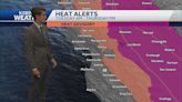 Inland areas to see dramatic heat increase