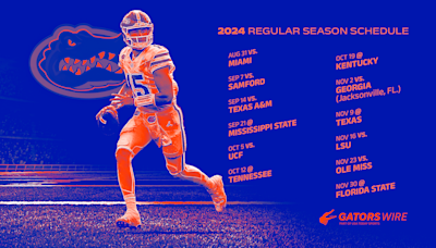 Downloadable 2024 Florida Gators football schedule