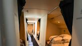 I went inside a hidden room where flight attendants sleep on long-haul flights. I was amazed by its small size and comfy beds.