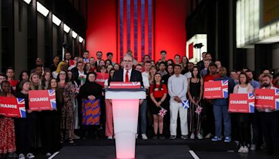 Sir Keir Starmer's first day as new UK PM after Labour's landslide victory