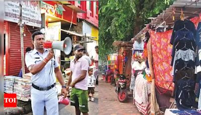 Shopper count dips at Gariahat, Hatibagan on 1st Sunday after hawker pushback drive in Kolkata | Kolkata News - Times of India