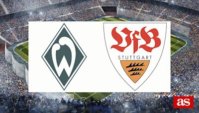 W. Bremen vs Stuttgart: estadísticas previas y datos en directo | Bundesliga 2023/2024