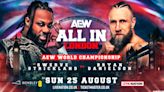 Así está la cartelera prevista para AEW All In: London