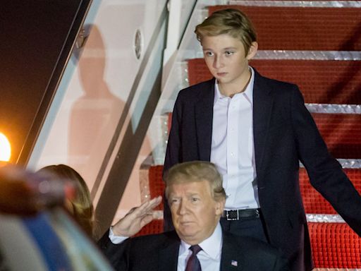 Seek it or not, Barron Trump and John F. Kennedy Jr. are magnets for public attention