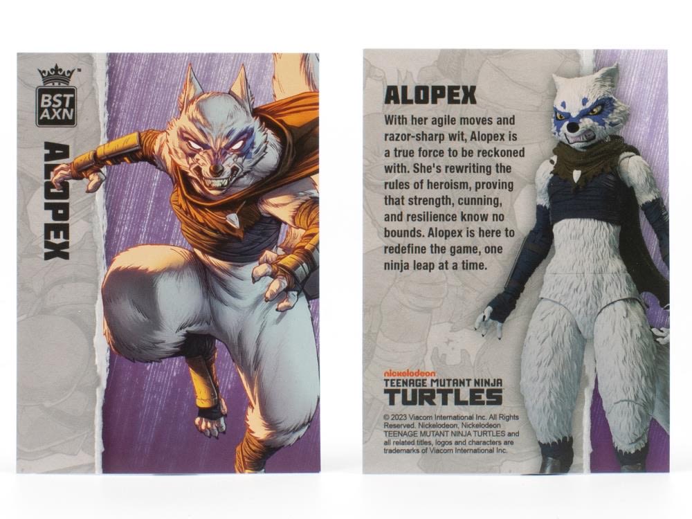 Teenage Mutant Ninja Turtles (IDW Comic) Alopex Figure Coming Soon