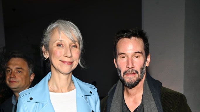 Keanu Reeves and Alexandra Grant Attend Hammer Museum Gala