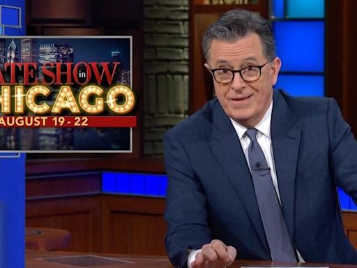 How to request free tickets for Stephen Colbert's "The Late Show" in Chicago during Democratic National Convention