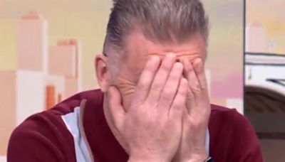 Chris Packham's reaction to Matt Hancock at London Marathon has BBC viewers in tears