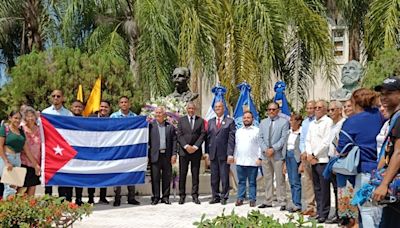 Homenaje al Héroe Nacional de Cuba José Martí en República Dominicana (+Foto) - Noticias Prensa Latina