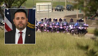 City stops for US Marshal Task Force member Sam Poloche’s procession down I-85