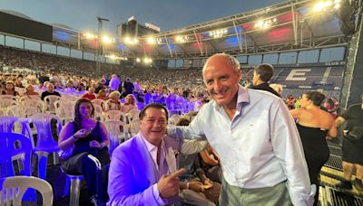 Juan Roig, El Soro y Camps, las estrellas del concierto de Luis Miguel en València