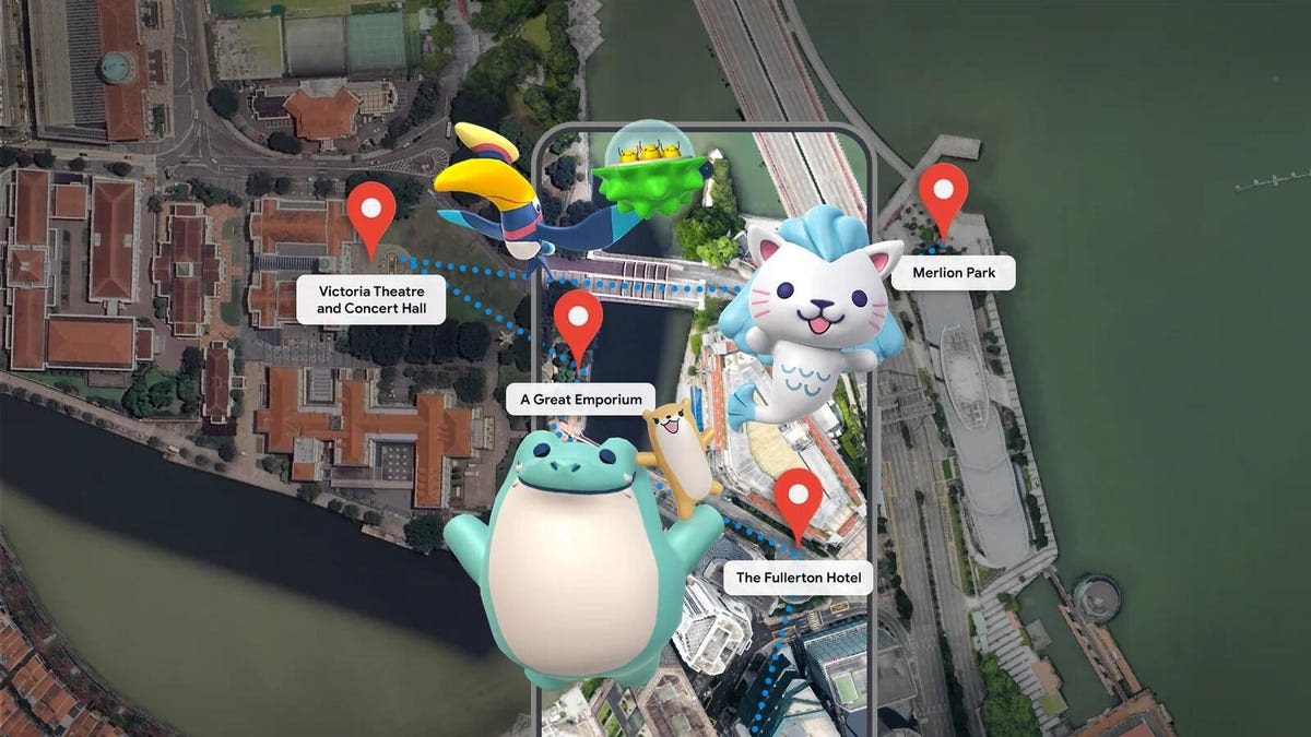 Google's Dropping Location-Based AR Experiences Into Maps