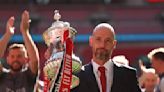 Ten Hag says he knew Manchester United spoke to other managers before deciding to keep him