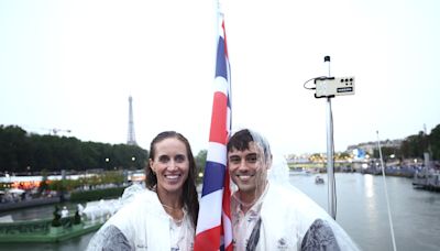 Olympics 2024 opening ceremony LIVE: Tom Daley and Helen Glover fly Team GB flag as heavy rain hits Paris