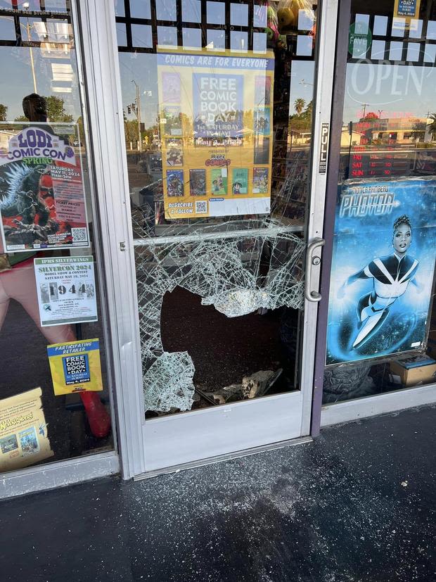 Sacramento comics and toy store broken into twice in 3 days