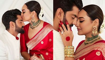 Sonakshi Sinha wore necklace and jhumkas for her wedding from Karan Johar's jewellery brand, know prices of the ornaments