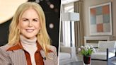 Nicole Kidman’s living room features the biggest 'new neutral' color trend of 2023