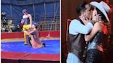 Se burlan de Christian Nodal y Ángela Aguilar en circo; internautas piden gira: “Por esto pago internet”