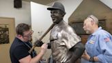 New Jackie Robinson statue to replace stolen one gets all-star dedication at Kansas youth baseball field