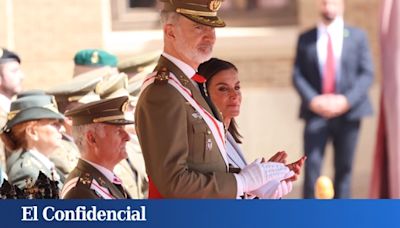 Felipe VI vuelve a jurar bandera 40 años después con la Princesa Leonor como testigo