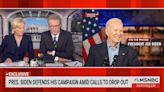 Biden, 81, dials into TV show to defend himself