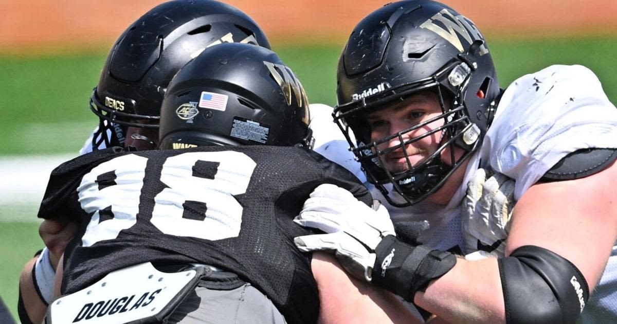 Wake Forest completes spring football practice with a controlled scrimmage