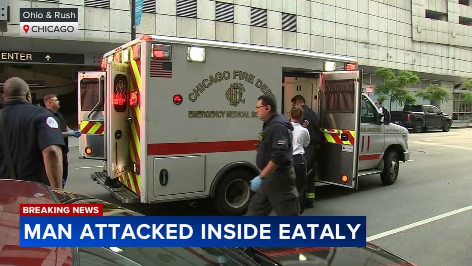 Man punched in the face at Eataly in River North, prompting large police response, CFD says