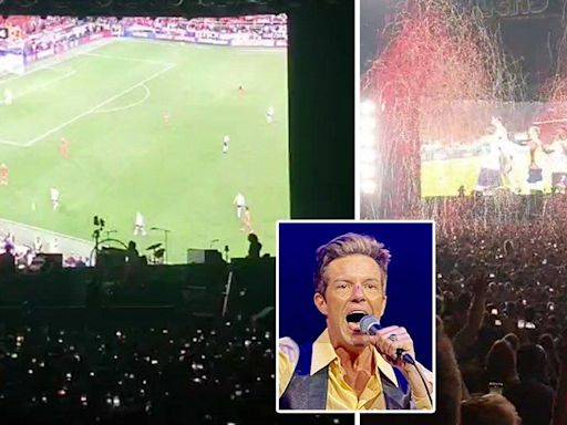 The Killers stun fans with 'incredible' moment by pausing gig for England's win