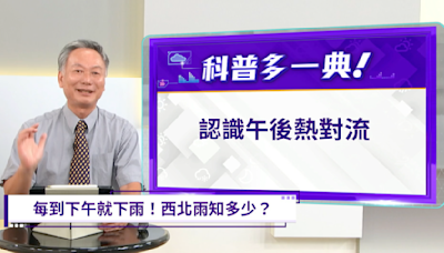 午後熱對流原理是什麼？怎麼避免被雷擊？鄭明典分析｜Yahoo TV《天氣多一典》