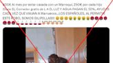 El vídeo de una mujer que afirma que España da ayudas por casarse con marroquíes es una parodia