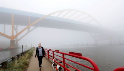 Why was it so foggy Friday morning in Milwaukee?