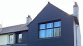 'I just needed to have a black house' - This former pebble-dash house has been completely transformed