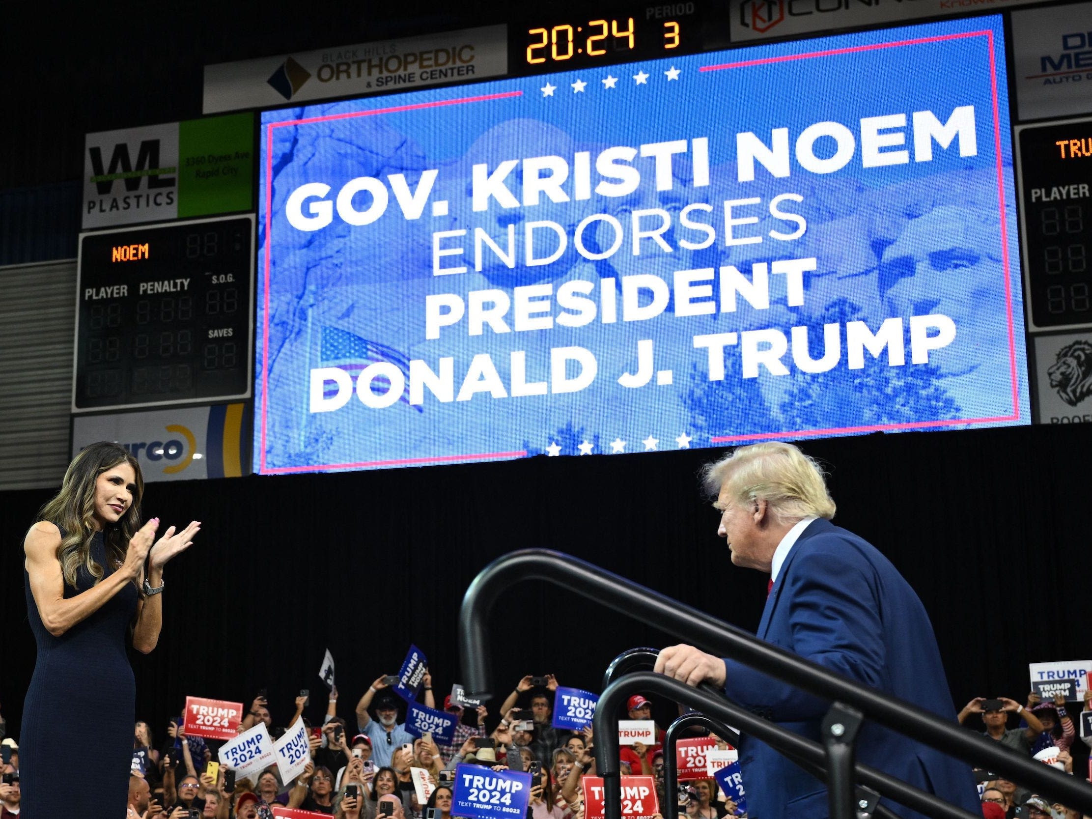 Maybe Kristi Noem doesn't want to be Trump's vice president