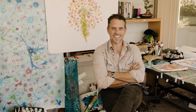 His Father Is Leaving Office. Is Hunter Biden’s Art Market Also Over?