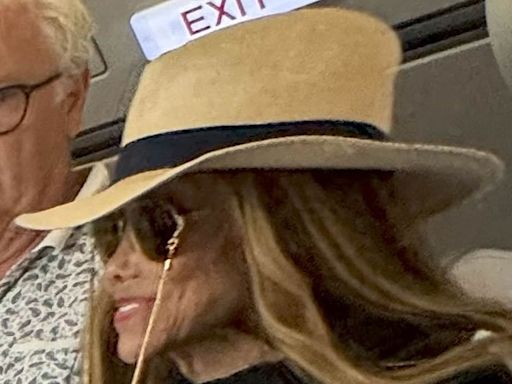 La Toya Jackson, 68, flies from Spain to Switzerland in RARE sighting