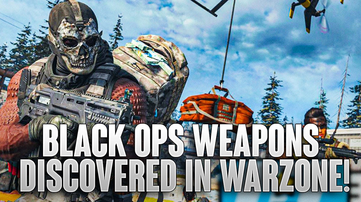 Call Of Duty: Black Ops Weapons Discovered In Warzone With A Twist