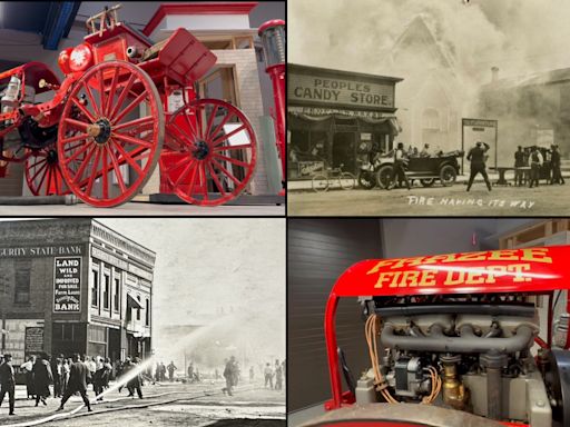 Becker County Museum showcases Frazee's first fire engine, praised for helping Detroit Lakes in 1914 fire