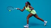 Coco Gauff advances in Miami Open, Naomi Osaka is out