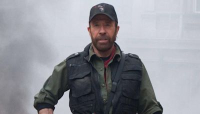 El cambio físico de Chuck Norris en su regreso al cine después de más de una década